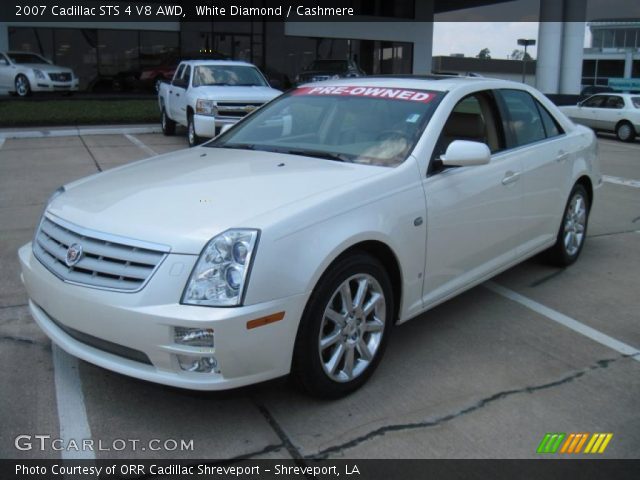 2007 Cadillac STS 4 V8 AWD in White Diamond