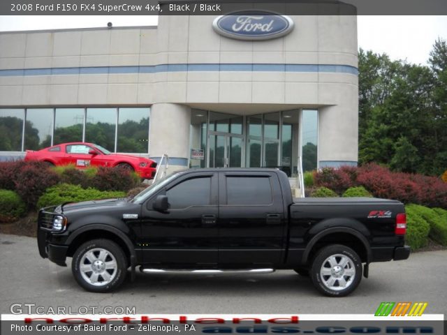 2008 Ford F150 FX4 SuperCrew 4x4 in Black