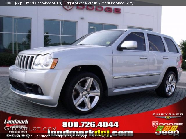 2006 Jeep Grand Cherokee SRT8 in Bright Silver Metallic