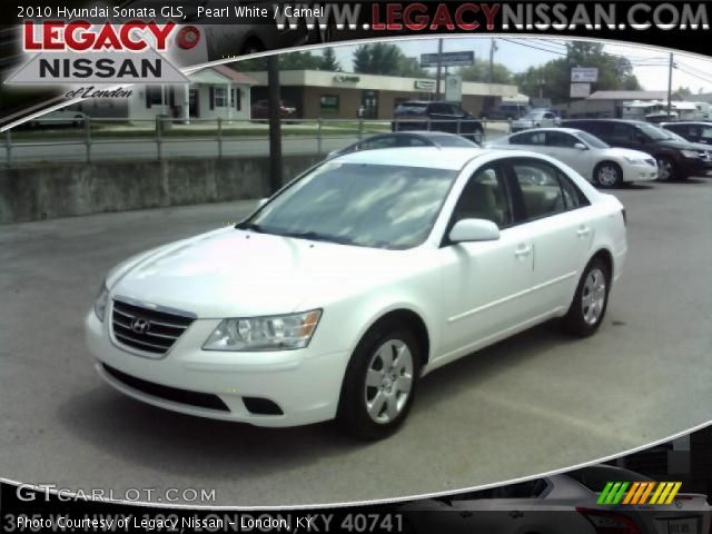 2010 Hyundai Sonata GLS in Pearl White