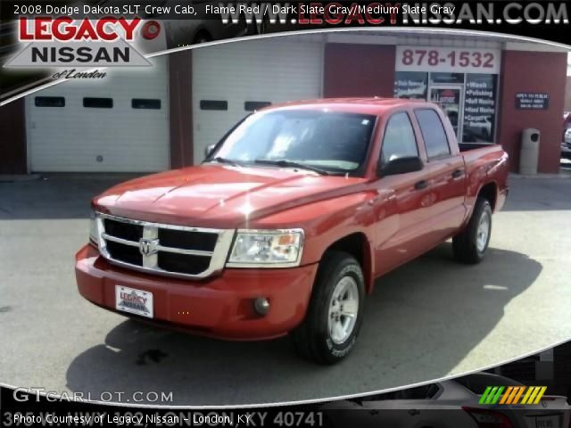 2008 Dodge Dakota SLT Crew Cab in Flame Red