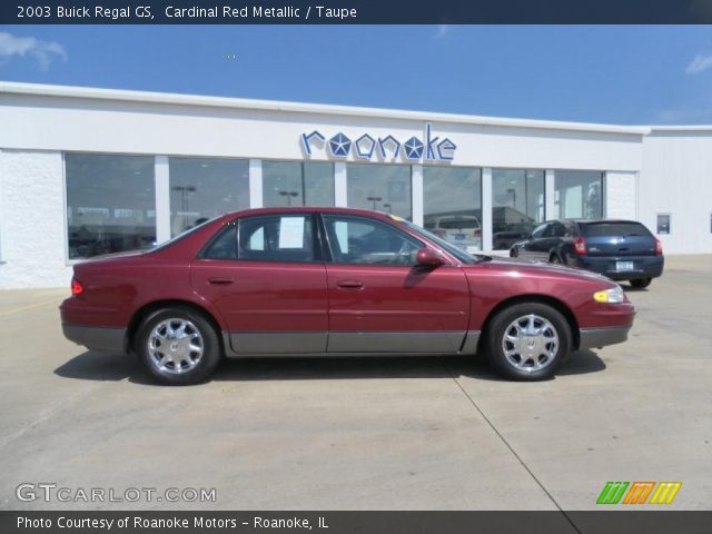 2003 Buick Regal GS in Cardinal Red Metallic