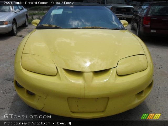 2001 Pontiac Firebird Coupe in Yellow