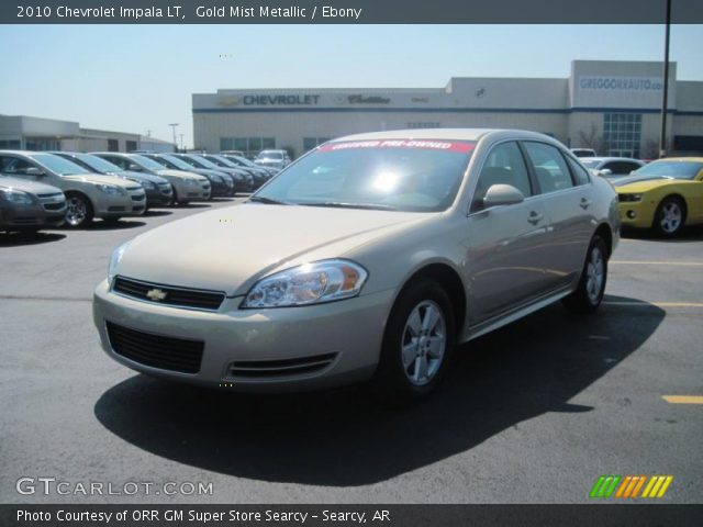 2010 Chevrolet Impala LT in Gold Mist Metallic