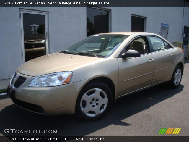 2007 Pontiac G6 Sedan in Sedona Beige Metallic