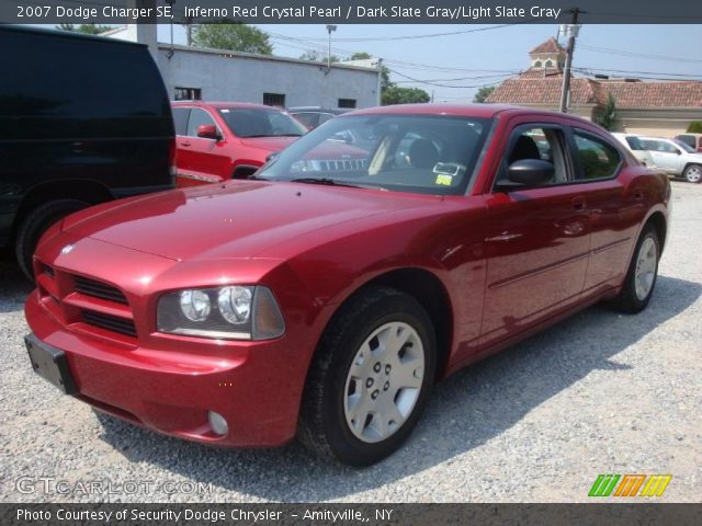 2007 Dodge Charger SE in Inferno Red Crystal Pearl