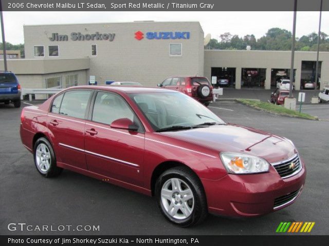 2006 Chevrolet Malibu LT Sedan in Sport Red Metallic