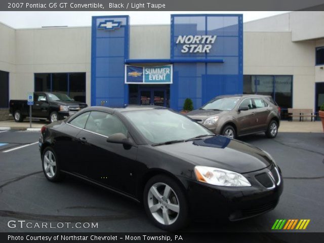 2007 Pontiac G6 GT Convertible in Black