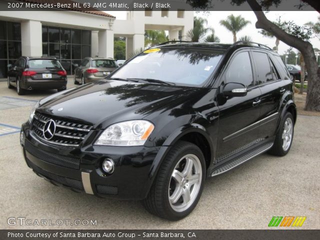 2007 Mercedes-Benz ML 63 AMG 4Matic in Black