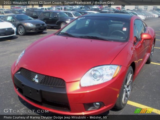 2011 Mitsubishi Eclipse GS Sport Coupe in Sunset Pearlescent