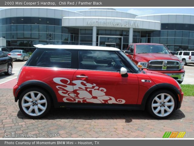 2003 Mini Cooper S Hardtop in Chili Red