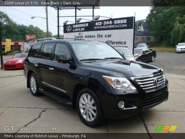 2008 Lexus LX 570 in Onyx Black