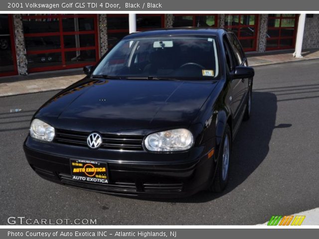 2001 Volkswagen Golf GLS TDI 4 Door in Black