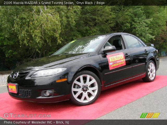 2006 Mazda MAZDA6 s Grand Touring Sedan in Onyx Black
