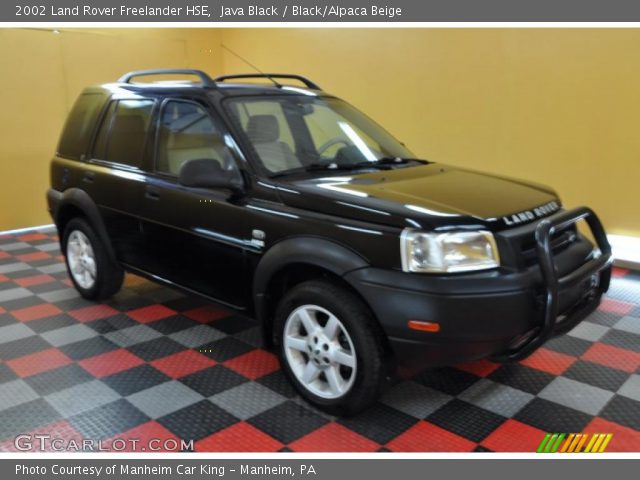 2002 Land Rover Freelander HSE in Java Black
