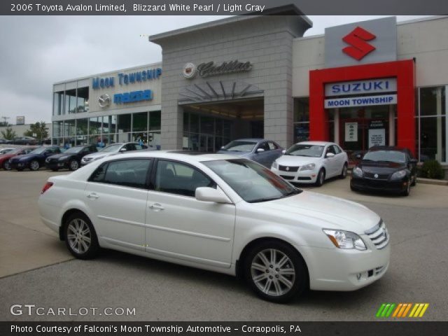 2006 Toyota Avalon Limited in Blizzard White Pearl