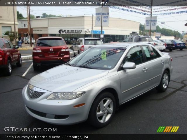 2004 Mazda MAZDA6 i Sedan in Glacier Silver Metallic