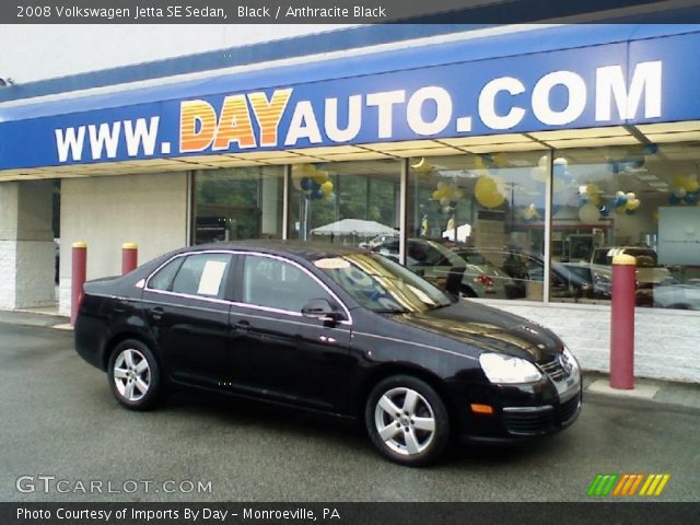 2008 Volkswagen Jetta SE Sedan in Black