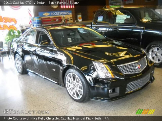 2011 Cadillac CTS -V Sedan in Black Raven