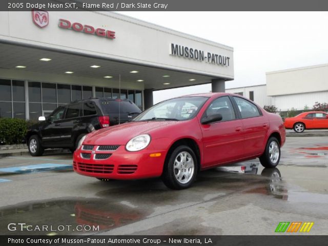 2005 Dodge Neon SXT in Flame Red