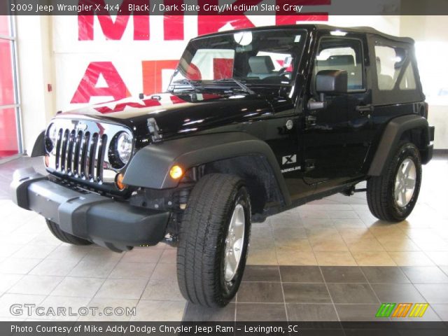 2009 Jeep Wrangler X 4x4 in Black