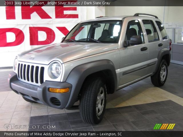 2003 Jeep Liberty Sport in Bright Silver Metallic