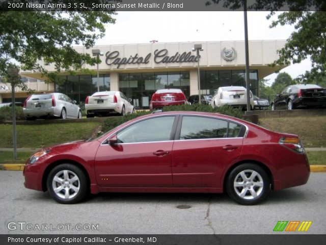 2007 Nissan Altima 3.5 SL in Sonoma Sunset Metallic