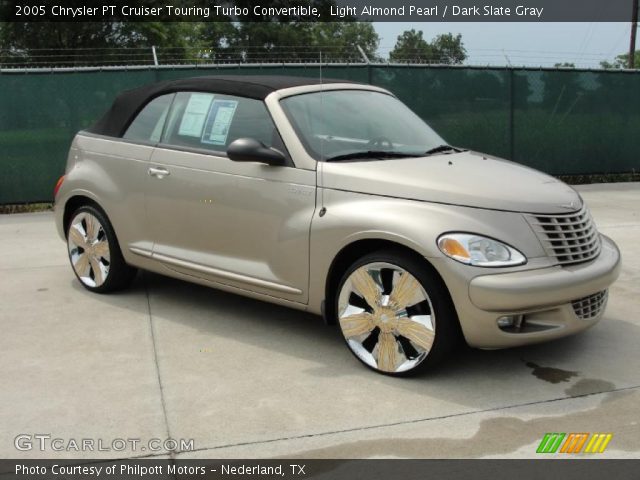 2005 Chrysler PT Cruiser Touring Turbo Convertible in Light Almond Pearl