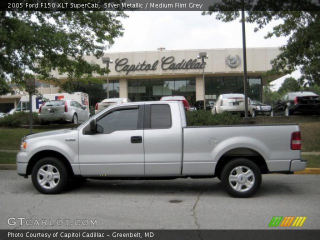 2005 Ford F150 XLT SuperCab in Silver Metallic