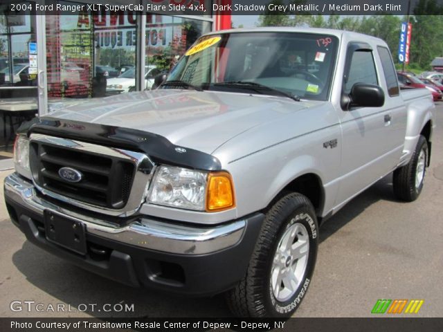 2004 Ford Ranger XLT SuperCab Flare Side 4x4 in Dark Shadow Grey Metallic