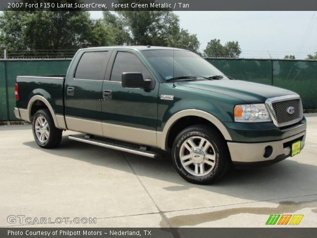 2007 Ford F150 Lariat SuperCrew in Forest Green Metallic