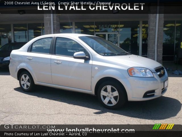 2008 Chevrolet Aveo LS Sedan in Cosmic Silver Metallic