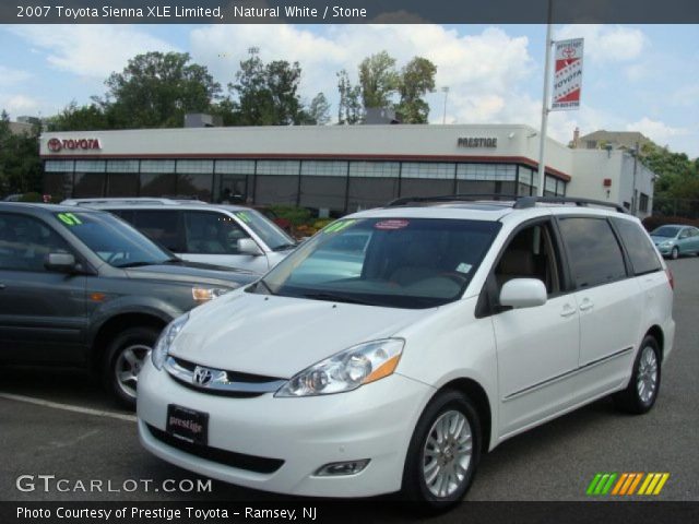 2007 Toyota Sienna XLE Limited in Natural White