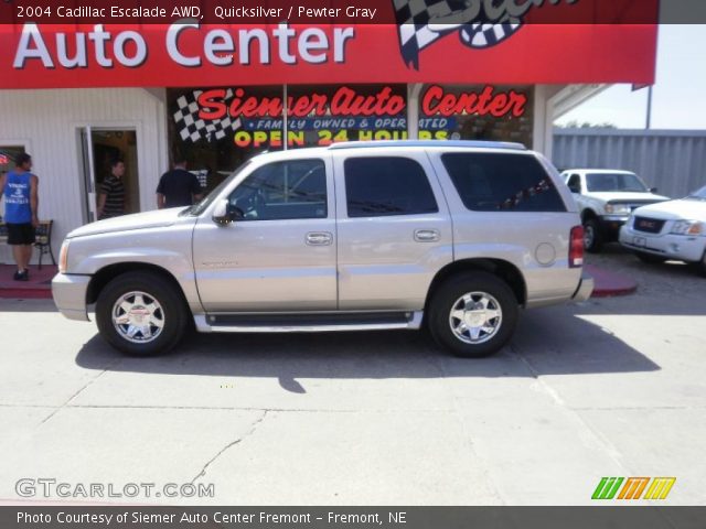 2004 Cadillac Escalade AWD in Quicksilver