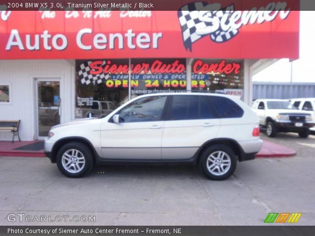 2004 BMW X5 3.0i in Titanium Silver Metallic