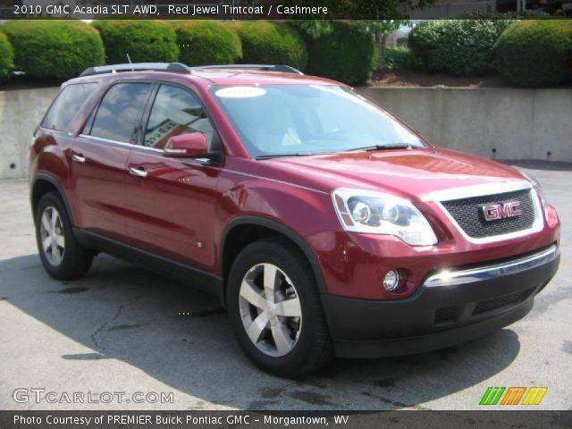 2010 GMC Acadia SLT AWD in Red Jewel Tintcoat