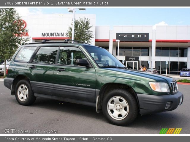 2002 Subaru Forester Interior. 2002 Subaru Forester 2.5 L