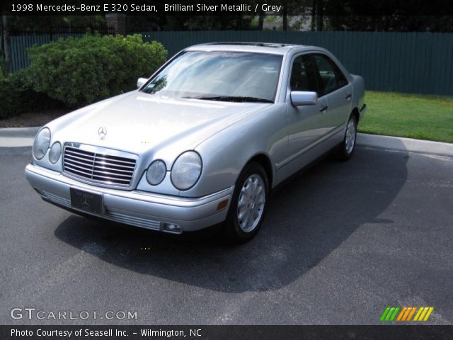 1998 Mercedes-Benz E 320 Sedan in Brilliant Silver Metallic