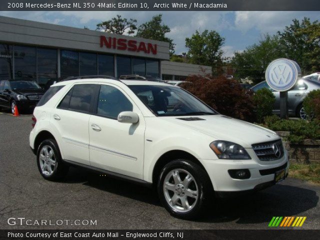 2008 Mercedes-Benz ML 350 4Matic Edition 10 in Arctic White