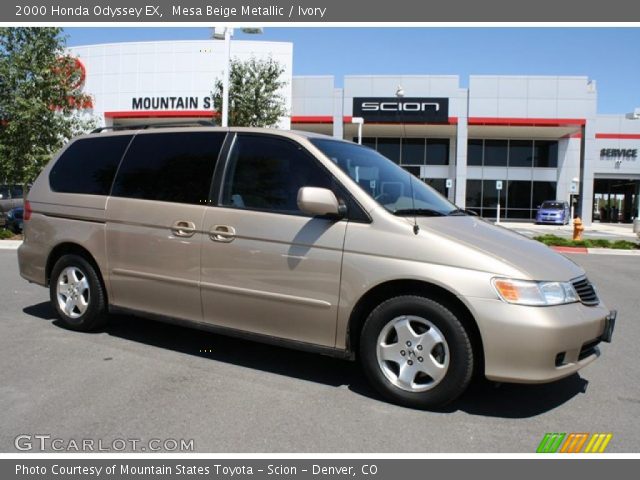 2000 Honda Odyssey EX in Mesa Beige Metallic
