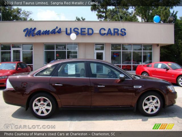 2009 Ford Taurus Limited in Sangria Red Metallic