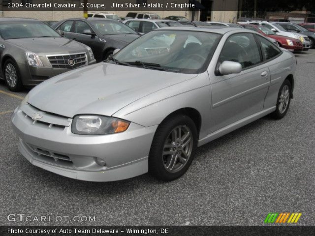 2004 Chevrolet Cavalier LS Coupe in Ultra Silver Metallic