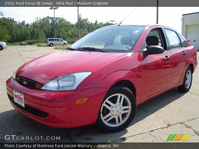 2002 Ford Focus SE Sedan in Infra Red