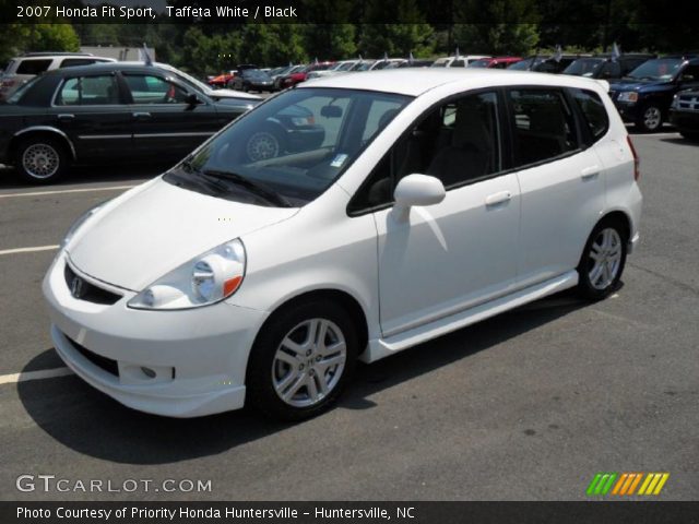 2007 Honda Fit Sport in Taffeta White