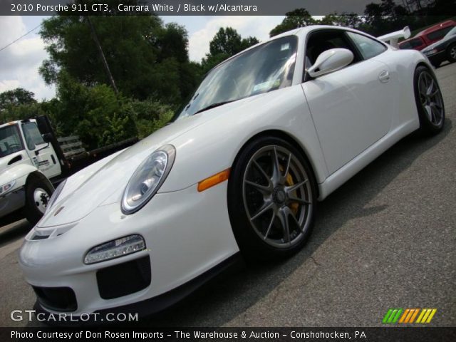 2010 Porsche 911 GT3 in Carrara White