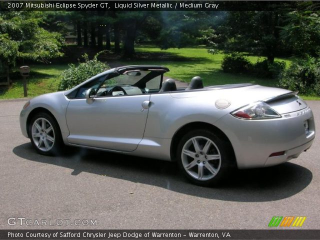 2007 Mitsubishi Eclipse Spyder GT in Liquid Silver Metallic