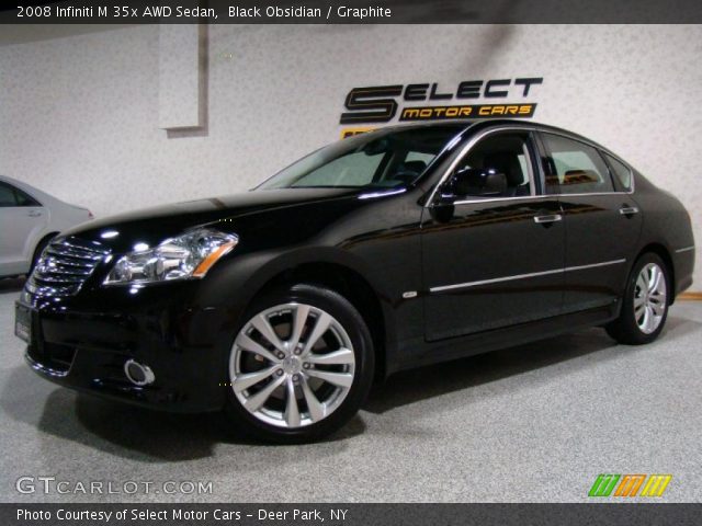 2008 Infiniti M 35x AWD Sedan in Black Obsidian