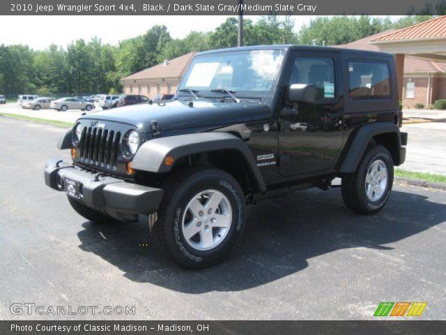 2010 Jeep Wrangler Sport 4x4 in Black