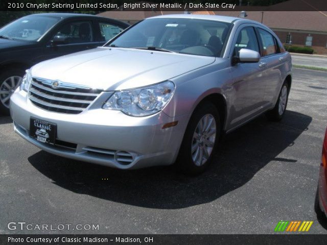 2010 Chrysler Sebring Limited Sedan in Bright Silver Metallic
