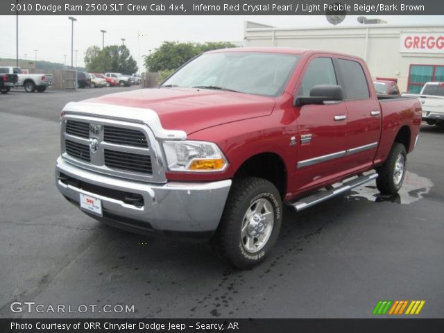 2010 Dodge Ram 2500 SLT Crew Cab 4x4 in Inferno Red Crystal Pearl